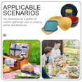 thumbnail image 3 of 1 Set Dinnerware Set Plates Cups And Bowls Set Unbreakable Tableware For Camping Party, 3 of 8