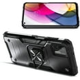 thumbnail image 2 of Nagebee Case for Motorola Moto G Stylus 2021 with Tempered Glass Screen Protector (Full Coverage), Full-Body Protective [Military-Grade] Magnetic Car Mount Ring Holder, Heavy-Duty Durable Case (Black), 2 of 7
