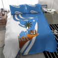 thumbnail image 4 of Somalia Bedding Set with Camel Desert Map Palm Tree Heritage Spirit TS04, 4 of 7
