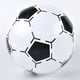 thumbnail image 4 of Pelota de fútbol inflable de PVC de 9 pulgadas para niños, juguete con forma de balón de fútbol, pelota que rebota, regalo para niños, color aleatorio, 4 of 7