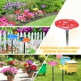 thumbnail image 6 of Uxcell 2-Pack Bee Watering Station, 30cm/11.8 Inch Resin Bee Bath for Garden Water Feeder, Colorful Butterfly Bath Bowl for Outdoor/Garden/Yard Decor [Red], 6 of 6