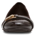 thumbnail image 5 of Anne Klein Sport Able Ballet Flats for Women, Slip on Casual Shoes with Cap Toe, Buckle Strap, Elasticized Topline and Micro Wedge Heel Design, 5 of 7