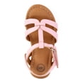 thumbnail image 4 of Wonder Nation Baby and Toddler Girls Knot Strappy Sandals, 4 of 6
