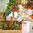 thumbnail image 2 of 24 Pieces Jungle Animal Centerpiece Sticks for Girls, Pink Safari Theme Table Toppers Baby Shower Decorations, Wild Animal Party Supplies, 2 of 7
