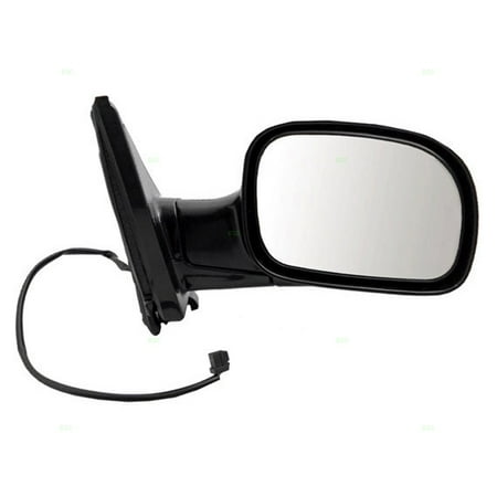 Brock Power Side View Mirror Smooth Passenger Replacement For 01 Brock Power Side View Mirror Smooth