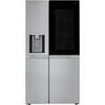 thumbnail image 3 of LG 27 Cu. ft. Side by Side Refrigerator w/ InstaView, Stainless Steel (LRSOS2706S), 3 of 5