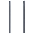 thumbnail image 2 of vidaXL Fence Posts 2 pcs Dark Grey 185 cm Aluminium, 2 of 5