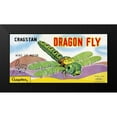 thumbnail image 2 of Retrobot 24x14 Black Modern Framed Museum Art Print Titled - Cragstan Dragon Fly, 2 of 5