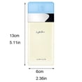 thumbnail image 3 of OPPQS Light Blue For Women Eau Toilette Spray EDT 1.6 Oz 100ml, 3 of 3