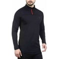 thumbnail image 3 of Spyder Active Men’s Performance ¼ Zip Winter Pullover  (Black, Medium), 3 of 4
