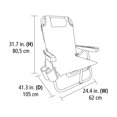 thumbnail image 4 of Lot de 2 chaises de plage en sac à dos de Mainstays, 4 of 8