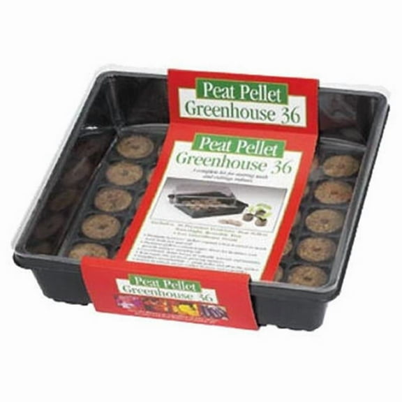 Plantation Products PO36 11 x 11 Green House 36 Peat Pellets