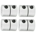 thumbnail image 4 of Khall CNC Motor Flexible Coupling, Stable Precise Structure Aluminum Alloy Rust-proof Printer Parts, For Servo Motors Stepping Motors, 4 of 8