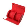 thumbnail image 1 of Vintage PU Watch Roll Case Leather Watch Storage Box Stylish Watch Container Watch Display Box PU Material for Travel, 1 of 4