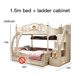 thumbnail image 1 of American Style Children Beds Bunk Solid Wood Luxury High Children Beds Space Saving Camas De Dormitorio Bedroom Furniture My Lux Decor Round, 1 of 17