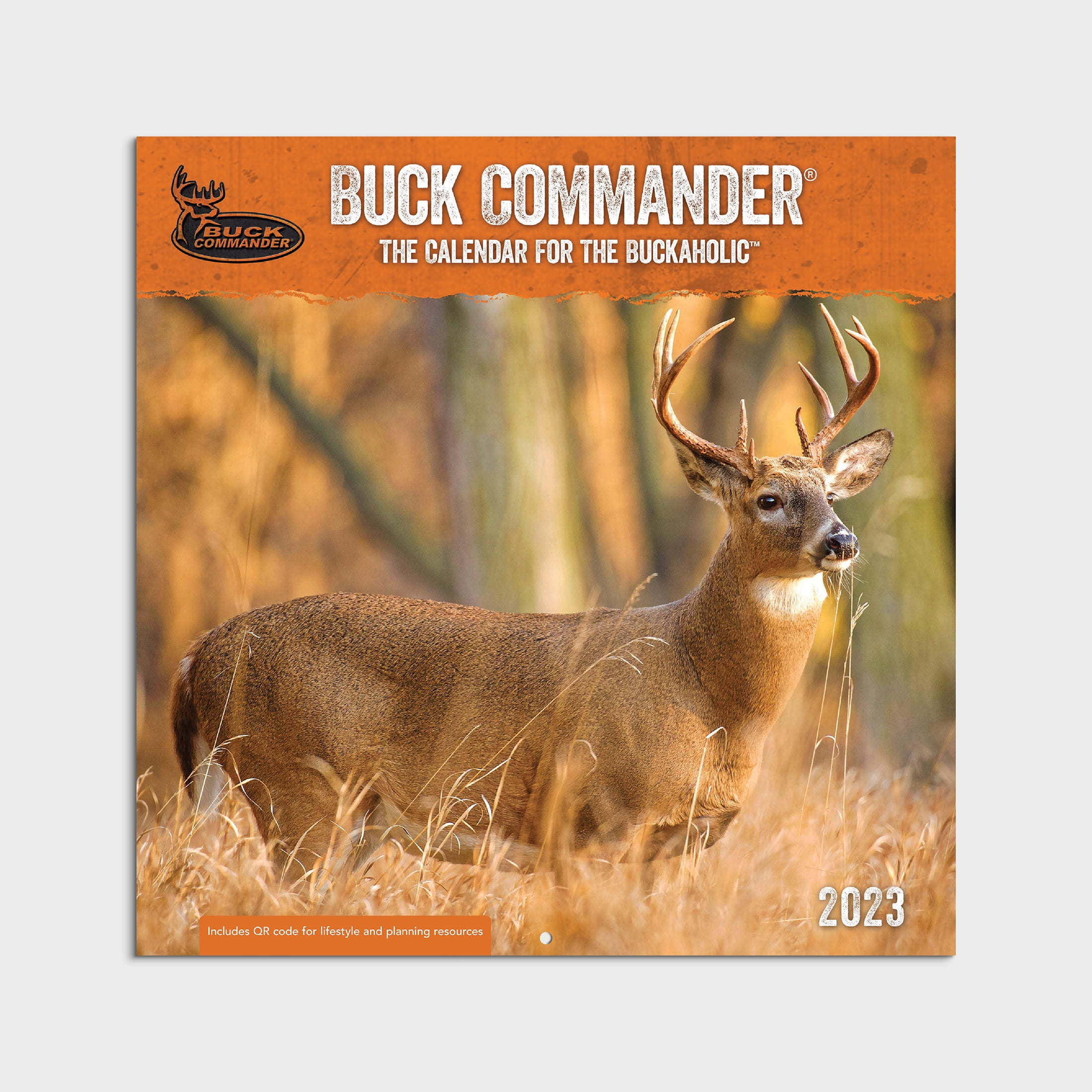 2023-12 Month Calendar-Buck Commander-12x12 Hanging Wall Calendar by DaySpring