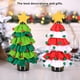 thumbnail image 5 of Monstrate Cubierta de botella de vino de árbol de Navidad, manga de bola en forma de estrella, de comedor, ropa de Navidad de Año Nuevo, Kits de decoración para fiestas Rojo, 5 of 6
