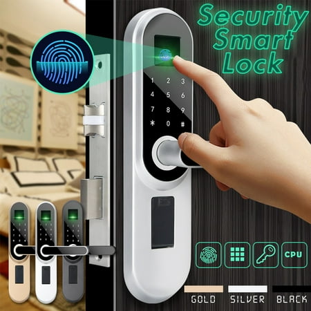 Fingerprint Door Lock - Universal Digital Smart Door Lock Password Fingerprint Anti-theft Security