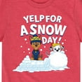 thumbnail image 3 of Paw Patrol - Yelp For Snow Day - Toddler And Youth Short Sleeve Graphic T-Shirt, 3 of 6
