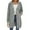 Grey, variant on vigerkar Women's Zip Up Hoodies Long Tunic Sweatshirts Oversized Casual Long Sleeve Fall Hoodie Jacket Coat with Zipper Pocket (Navy, XXL)