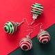 thumbnail image 2 of Juego de 2 pares de aretes navideños JAMW joyería navideña, 2 of 5