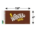 thumbnail image 4 of Willy Wonka and the Chocolate Factory Wonka Bar Logo Automotive Car Refrigerator Locker Vinyl Magnet, 4 of 5
