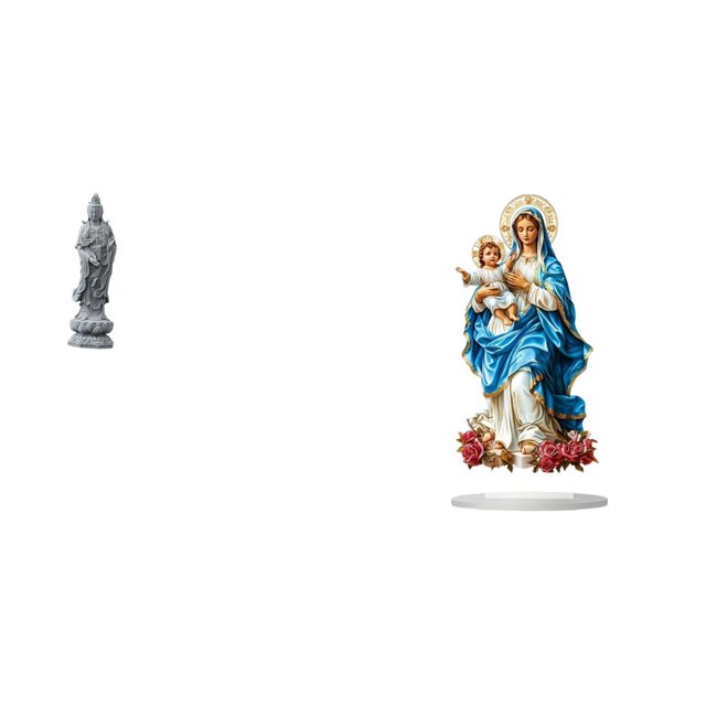 Escultura De Buda Guan Yin Femenina, Decoración De Escritorio De Acrílico, Adorno De Mesa único, Regalo Tradicional Para Estantería, Armario, Hogar, Vacaciones