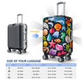 thumbnail image 2 of Luggage Cover Anti Scratch, Underwater Diving Animals Elastic Suitcase Protector Fits 18-32 Inch Luggage, 2 of 2