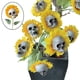 thumbnail image 3 of Girasol de cabeza de calavera Cabeza De Calavera De Girasol De Halloween Decoración De Jardín Estatuas Adornos De Una Sola Cabeza B Magideal Girasol de cabeza de calavera, 3 of 6