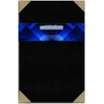 thumbnail image 2 of 15 Black Linen 80# Cover Paper Sheets - 12" X 18" (12X18 Inches) Large|Poster Size - Card Weight - Deep Dye, Fine Linen Textured Finish - Quality Cardstock, 2 of 5