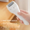 thumbnail image 6 of USB Rechargeable Foot Callus Remover with 360° Rotating Roller Head, 3 Speed Adjustable Pedicure Tool for Dead Skin, Portable & Detachable Foot File for Men & Women, 6 of 9