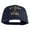 Navy, variant on US Navy Retired Military Embroidered Solid Cotton Twill Pro Style Cap - Royal OSFM