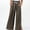 Coffee, variant on Pants for Women Wide Leg Long High Waisted Casual Trousers Drawstring Straight Fit Pants with Pockets