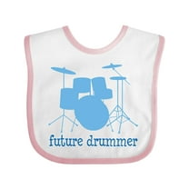 Inktastic Future Drummer Music Boys Baby Bib