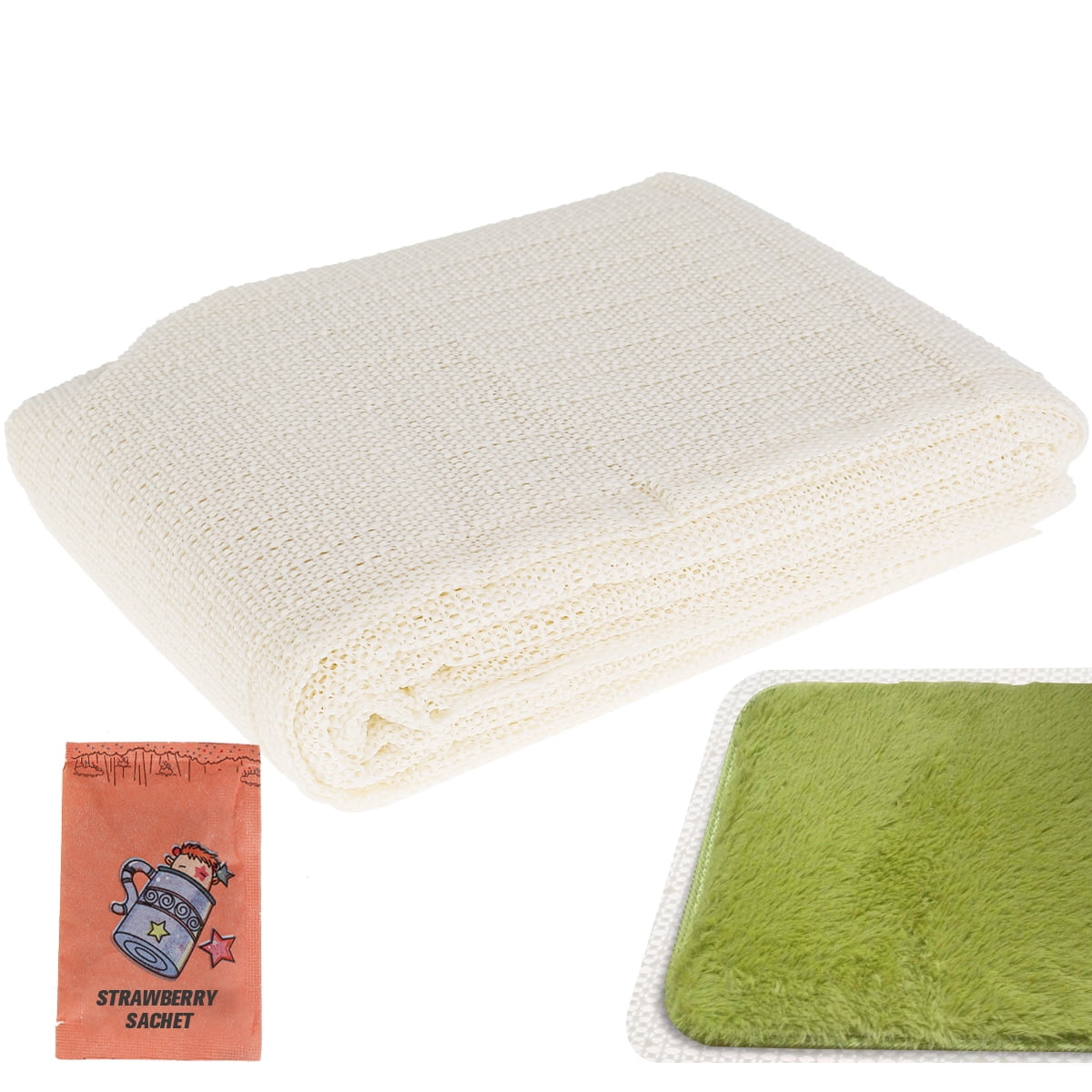 Anti Slip Carpet Underlay Rug Gripper Multi Purpose Liner Mat Mesh for