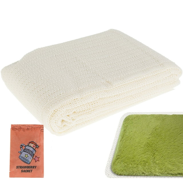 Muyoka Base antideslizante para alfombras Base antideslizante para alfombras Revestimiento multiuso Malla antideslizante para alfombras Forro antideslizante Alfombras Alfombra para pisos duros Cojines Muyoka Hogar
