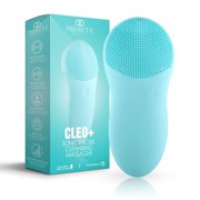 Project E Beauty CLEO+ Facial Cleansing Brush | Silicone Face Scrubber | Facial Brushes For Cleaning Exfoliating| Waterproof Face Massager Wash Brush