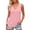 Pink, variant on Womens Summer Tank Tops Loose Fit Lace V Neck Sleeveless Tops Shirts Dressy Casual Flowy Spandex Long Sleeve Women Tops Short Sleeve for Women Casual