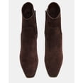 thumbnail image 4 of Botín Steve Madden Dusty de gamuza marrón chocolate para mujer, 4 of 5