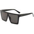 thumbnail image 1 of XINQIHANG Oversized Square Sunglasses Siamese Rimless Sunglasses for Women Men Flat Lens UV400 Protection, 1 of 7