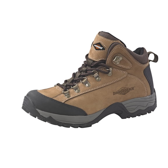 Diamondback HIKER-1-11-3L Soft-Sided Work Boots, 11, Tan, Leather Upper