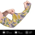 thumbnail image 3 of Goofa Lavender Flowers Pattern UV Sun Protection Arm Sleeves, UPF 50 Sports Cooling Arm Compression Sleeves for Men Women Teenager, 3 of 8