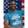 thumbnail image 2 of 4Th July All American Uncle T-Shirt Men -Image by Shutterstock, Male 3X-Large, 2 of 4