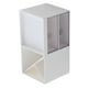 thumbnail image 2 of Caja de almacenamiento de plástico, caja de almacenamiento de escritorio, organizador de escritorio de oficina minimalista, organizador de escritorio con cajón, funcionamiento suave, 2 of 8