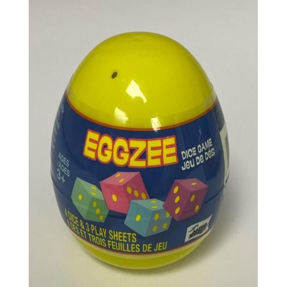 Mello Smello 1CT Eggzee Dice Game Easter Gift Egg