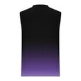 thumbnail image 2 of Hombres Moda Casual sin Mangas Gradación Impresión Suéter Cuello Redondo Tanque Deportivo, 2 of 4