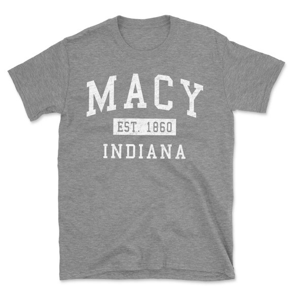 Macy Indiana Classic Established Men's Cotton T-Shirt