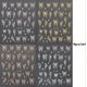 thumbnail image 2 of 3D Holographic Butterfly Nail Art Sticker 4 Sheets Laser Shiny Butterflies Nail Charms Spring Nail Art Decoration Gold Bronzing Star Self Adhesive Nai, 2 of 4