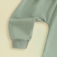 thumbnail image 6 of TOWED22 Toddler Baby Boy Fall Winter Outfit Kids Cotton Printed Clothes Casual Long Sleeve Sweatshirt Tops Pants Set 2pcs Outfits Clothing(Green,18-24 M), 6 of 6
