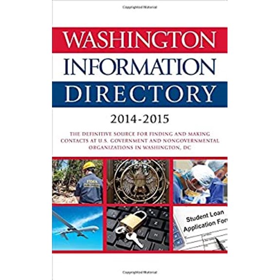 Pre-Owned Washington Information Directory 2014-2015 (Hardcover) 9781483347929